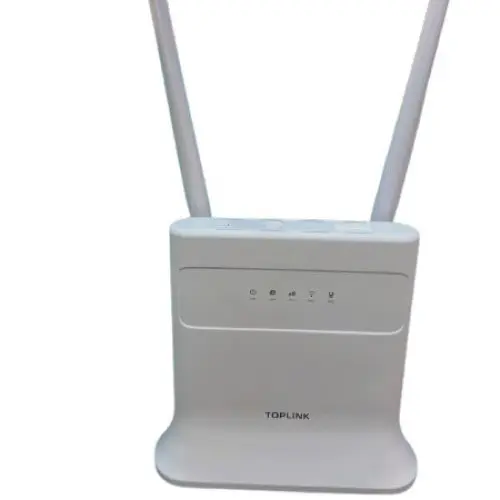 TOPLINK MR313 – ROUTEUR MOBILE WI-FI 4G/5G LTE – WI-FI / 300MBPS – 4G /150MBPS – 32 UTILISATEURS – DOUBLE ANTENNE – SIM – WHITE