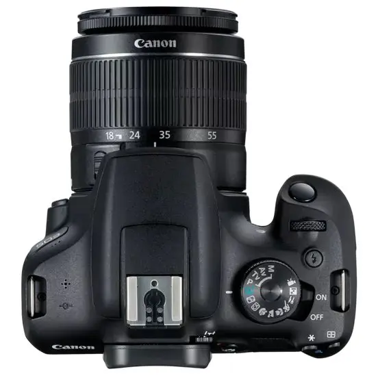 CANON EOS 2000D – REFLEX 24.1 MP – ECRAN LCD 3″ – FULL HD – WI-FI – NFC + OBJECTIF EF-S 18-55 MM
