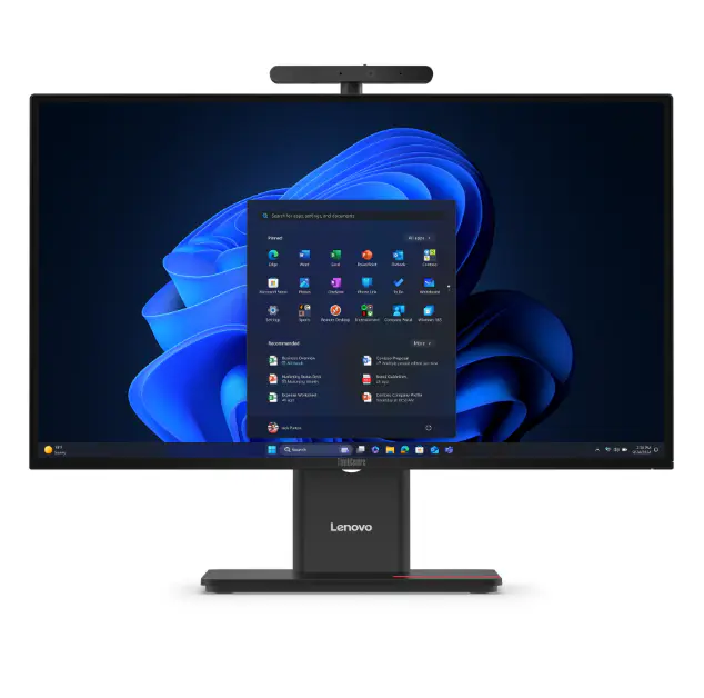 LENOVO THINKCENTRE M90A GEN 6 – ALL IN ONE 24″ – CORE ULTRA 7 265 – 16GO DDR5 – 512GO SSD GEN 4 – 23.8″ FHD 120HZ – INTEL GRAPHICS + CALVER & SOURIS ORIGINALS – BLACK