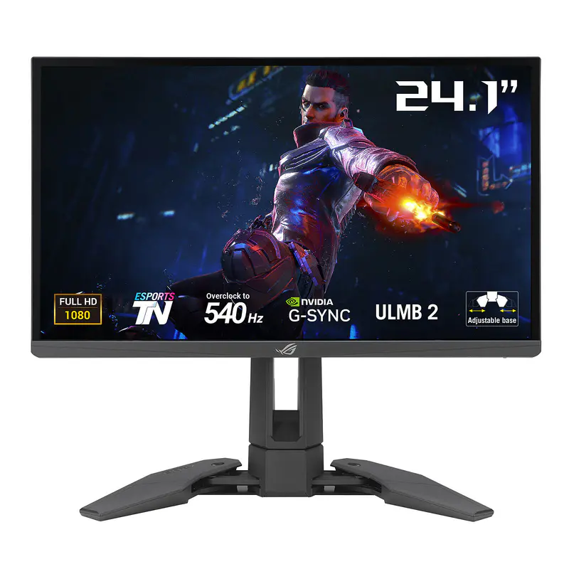 ASUS ROG SWIFT PRO PG248QP – 24″ LED FHD – DALLE TN – 540HZ – 0.2MS – G-SYNC – HDMI/DP – NOIR