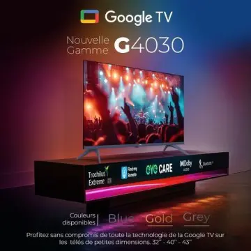 TV IRIS 43″ G4030 – FULL HD – GOOGLE TV – ANDROID – BELUTOOTH – EYE CARE – DOLBY AUDIO – GOOGEL CAST