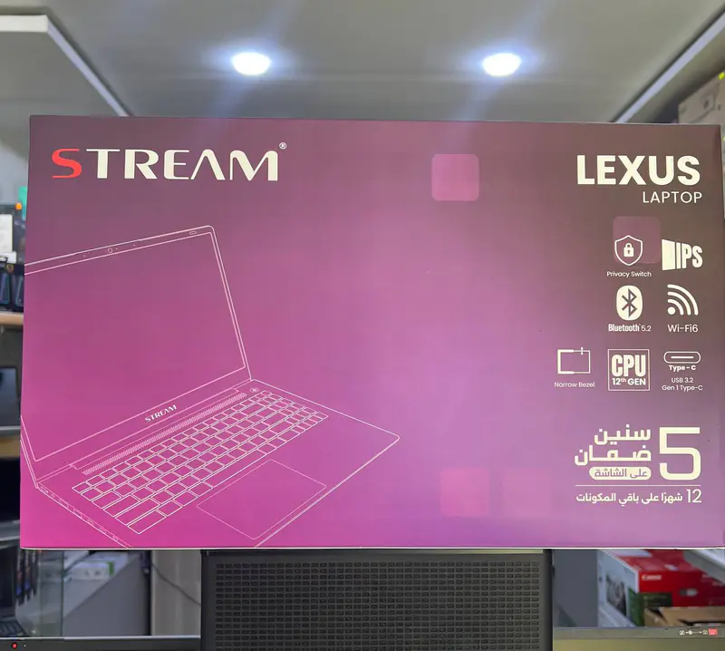 STREAM LEXUS NS15C – INTEL CORE I5-1235U – 8GO DDR4 – 512GO SSD SATA – 15.6 POUCES FHD – INTEL IRIS XE – WIFI 6 – GRIS