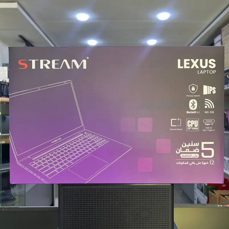 STREAM LEXUS NS14C – INTEL CORE I5-1235U – 8GO DDR4 – 512GO SSD SATA – 14″ FHD – INTEL IRIS XE – ETHERNET – WIFI 6 – GRIS