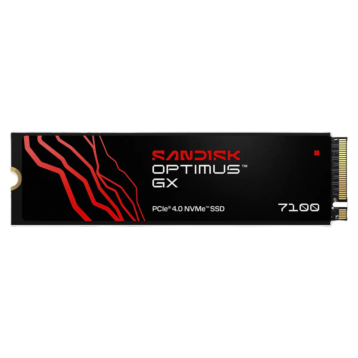 DISQUE SSD SANDISK OPTIMUS GM – 2TO – M.2 2280 – NVME – PCIE 4.0 X4 – JUSQU’À 7250 MB/S LECTURE – 7100 MB/S ÉCRITURE – NVM EXPRESS – ORIGINAL