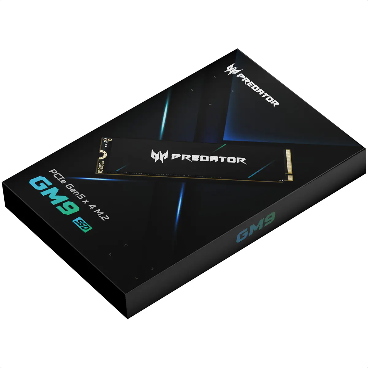 DISQUE SSD ACER PREDATOR GM9 – 1TO – M.2 2280 – NVME – PCIE 5.0 X4 – JUSQU’À 14500 MB/S LECTURE – 7300 MB/S ÉCRITURE – NVM EXPRESS – ORIGINAL