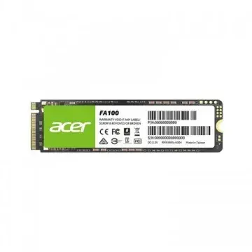 ACER FA100 1TB – NVME PCIE GEN 3 X 4 M.2 – 3D NAND 2280 – HIGH PERFORMANCE – FREE CLONING – BLACK