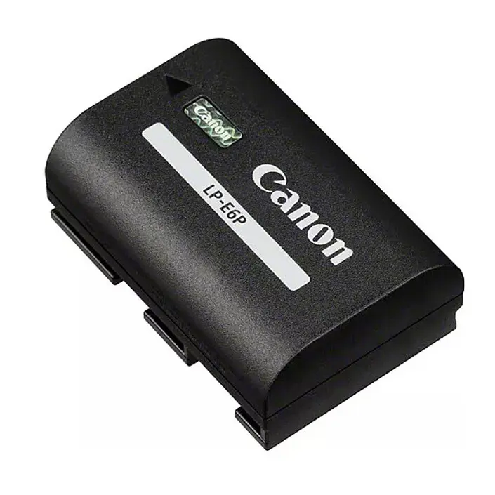 CANON LP-E6P – BATTERIE CANON ORIGINAL 2130 MAH – RECHARGEABLE POUR APPAREILS PHOTO CANON EOS – ORIGINAL – BLACK