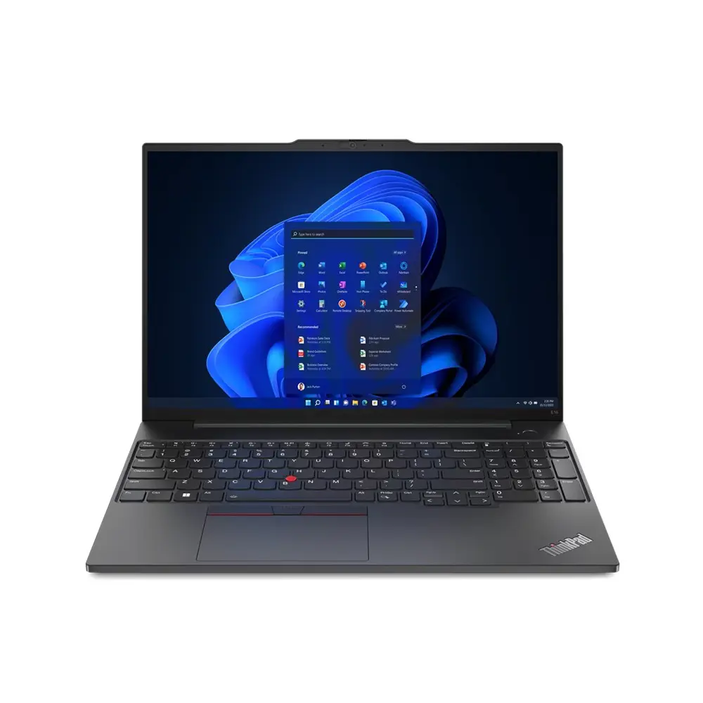 LENOVO THINKPAD E16 GEN 2 – CORE ULTRA 5 125U – 8GO – 512GO – 16″ FHD+ – RÉTROÉCLAIRE – AZERTY – UHD