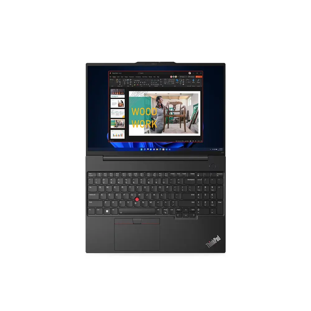 LENOVO THINKPAD E16 GEN 2 – CORE ULTRA 5 125U – 8GO – 512GO – 16″ FHD+ – RÉTROÉCLAIRE – AZERTY – UHD
