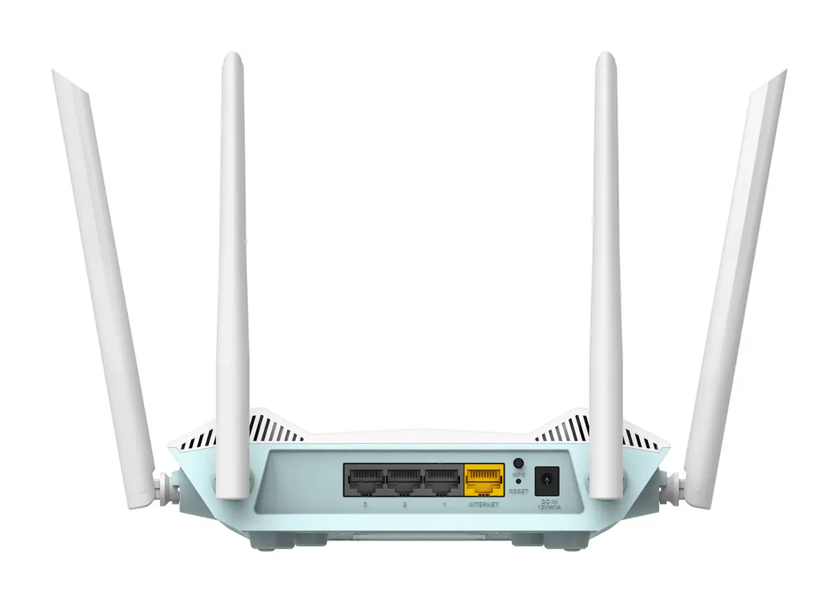 D-LINK EAGLE PRO AX1500 SMART ROUTER R15 – DUAL BAND – WI-FI 6 – AI 5GHZ – OFDMA – GOOGLE & ALEXA