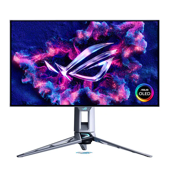 ASUS ROG SWIFT OLED PG27AQWP-W – MONITEUR GAMING 27″ – OLED – WQHD / 2.5k / 540HZ – 0,02MS – HDR – G-SYNC – BLANC