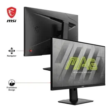 ÉCRAN MSI 274UPF – 27 INCH 4K UHD – ESPORTS GAMING – IPS – 144 HZ – 1MS – G-SYNC ADJUSTABLE / VESA