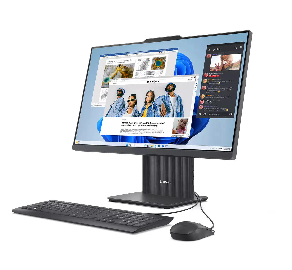 LENOVO IDEACENTRE 27IRH9 AIL IN ONE – INTEL I5-13420H – 8GB – 512GB SSD – Wi-Fi – 27″ FHD – GRIS