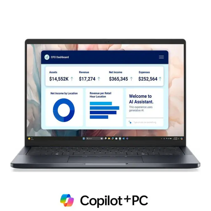 DELL PRO 14 PREMIUM PA1425O – ÉCRAN 14″ FHD – INTEL ULTRA 7 266V – 16 GO RAM – 512 GO SSD – CLAVIER RÉTROÉCLAIRÉ