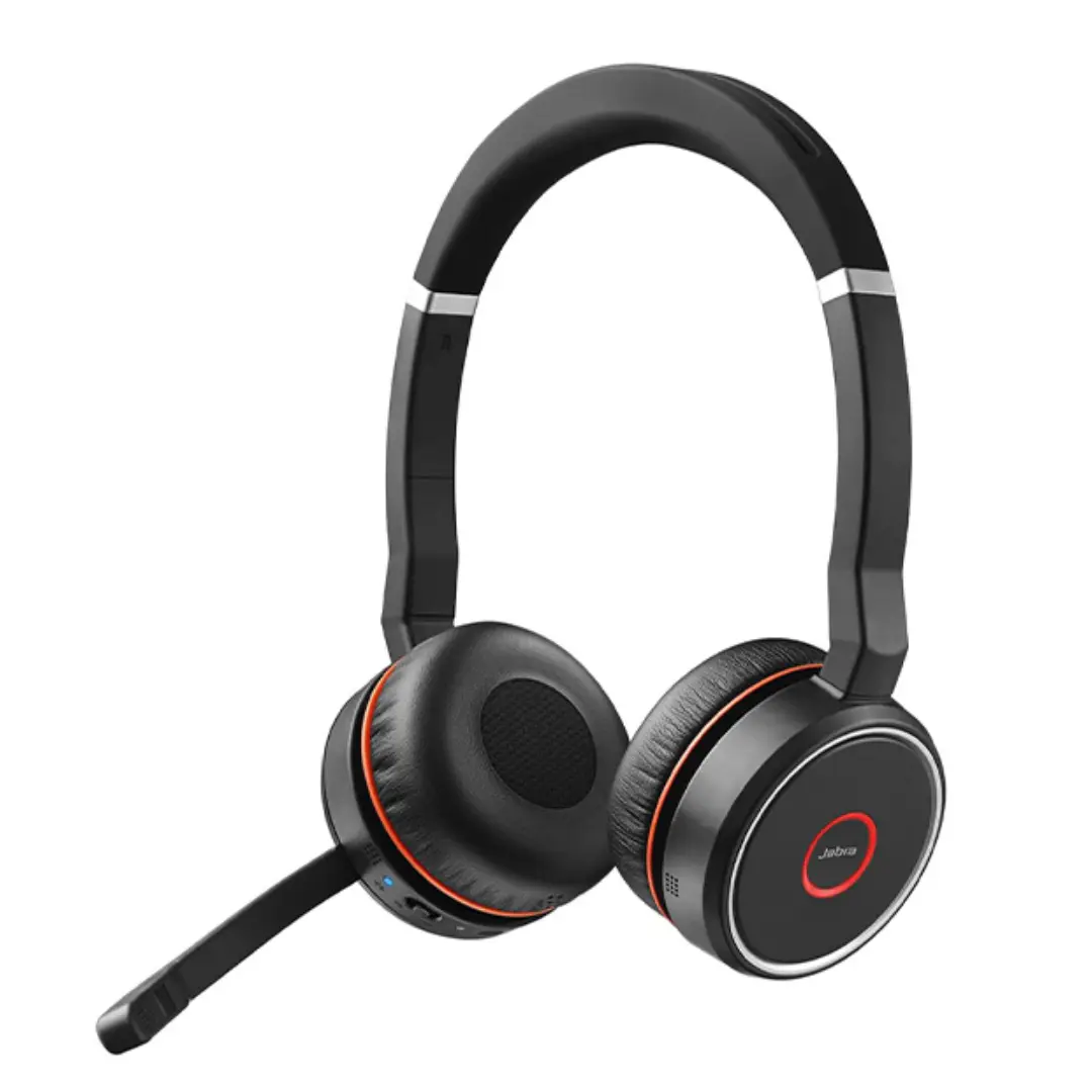 JABRA EVOLVE 75 SE – MICRO-CASQUE SANS FIL – STÉRÉO PRO – 3 MICROS – BLUETOOTH – 8 APPAREILS