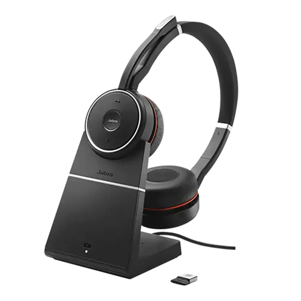 JABRA EVOLVE 75 SE – MICRO-CASQUE SANS FIL – STÉRÉO PRO – 3 MICROS – BLUETOOTH – 8 APPAREILS