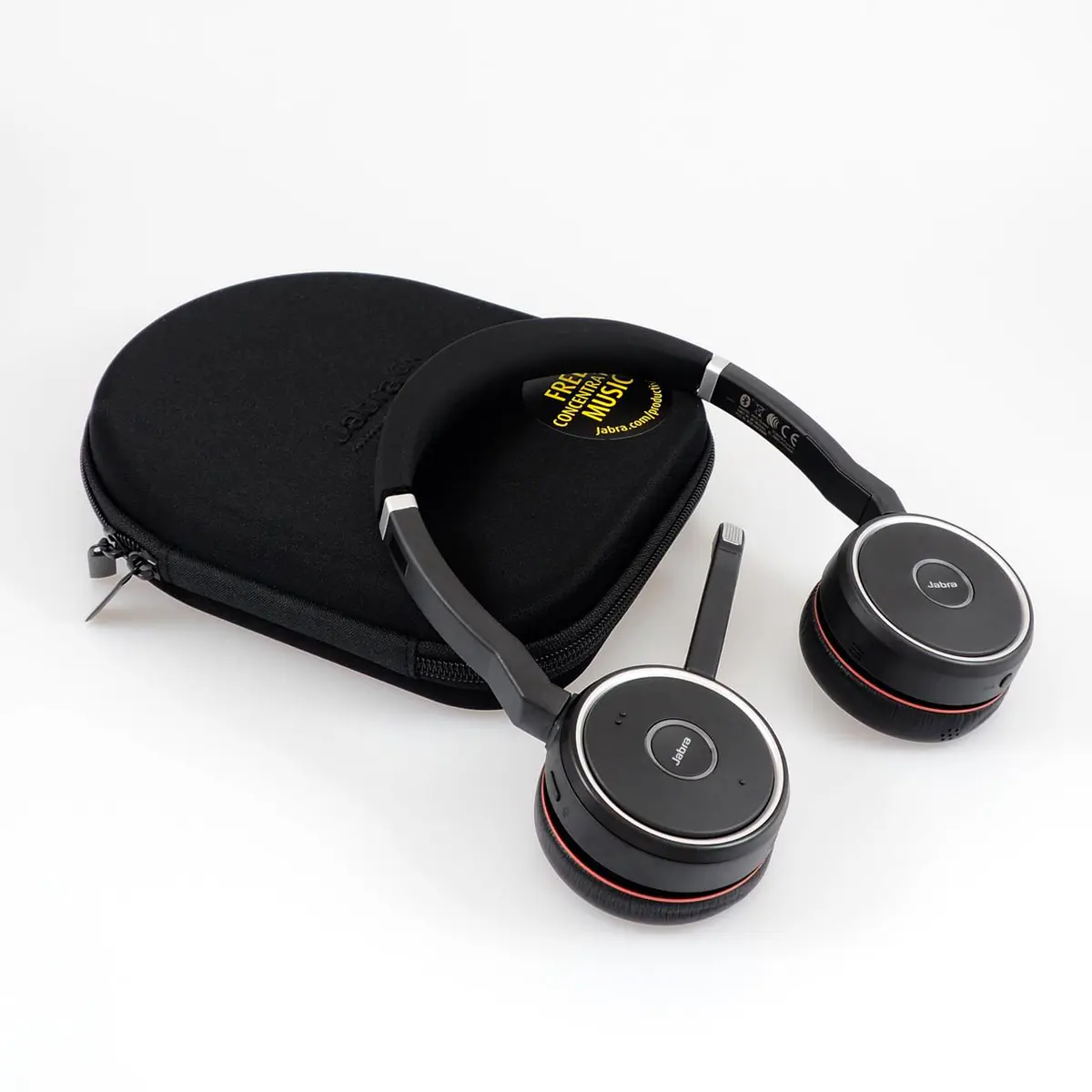 JABRA EVOLVE 75 SE – MICRO-CASQUE SANS FIL – STÉRÉO PRO – 3 MICROS – BLUETOOTH – 8 APPAREILS