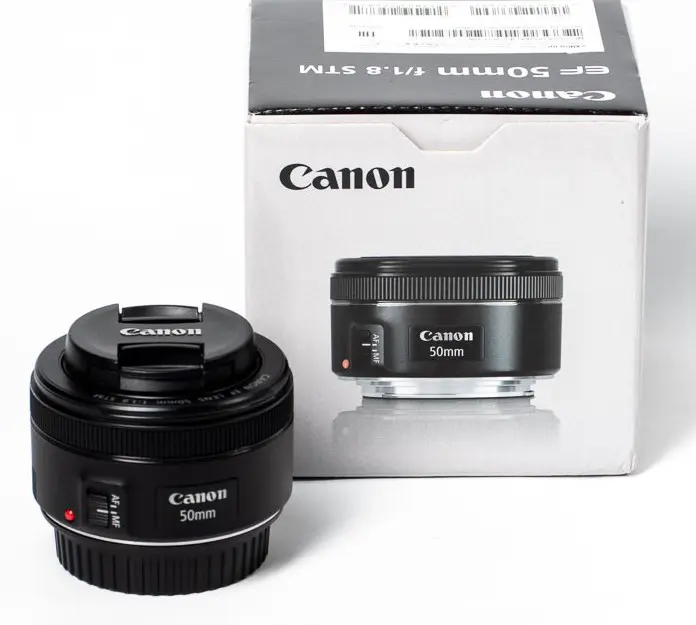 CANON EF 50MM F/1.8 STM – Pour Monture EF Portrait Reportage