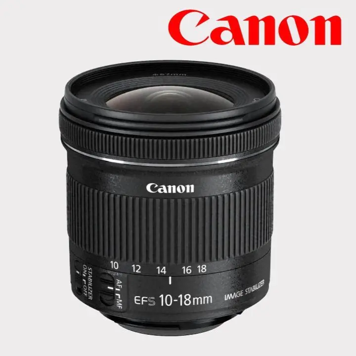 CANON EF-S 10-18MM F/4.5-5.6 IS STM – OBJECTIF ULTRA GRAND – STABILISATEUR – ZOOM STM LENS – BLACK