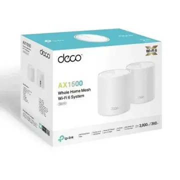 TP-LINK DECO X10 2 PACK – 2 ROUTEURS MESH WI-FI 6 AX1500 – MU-MIMO – OFDMA – SYSTÈME MAISON & BUREAU