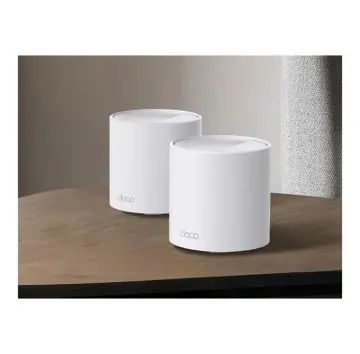 TP-LINK DECO X10 2 PACK – 2 ROUTEURS MESH WI-FI 6 AX1500 – MU-MIMO – OFDMA – SYSTÈME MAISON & BUREAU