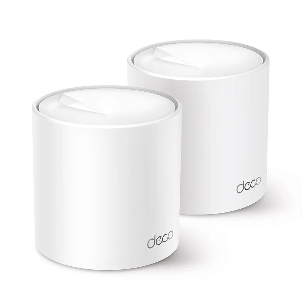 TP-LINK DECO X50 2-PACK – AX3000 – WIFI 6 – AI DRIVE MESH – 150 DEVICES – 2.4GHZ – 3000 MBPS – 5GHZ