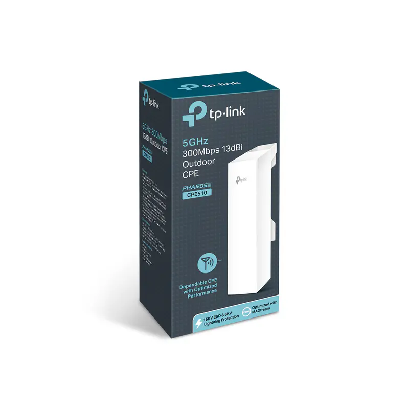 TP-Link CPE510 Point d’Accès WLAN Extérieur Wi-Fi 5 GHz 300 Mbps 13 dBi