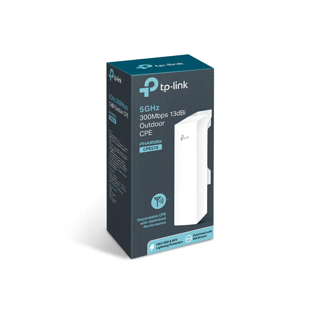 TP-Link CPE510 Point d’Accès WLAN Extérieur Wi-Fi 5 GHz 300 Mbps 13 dBi