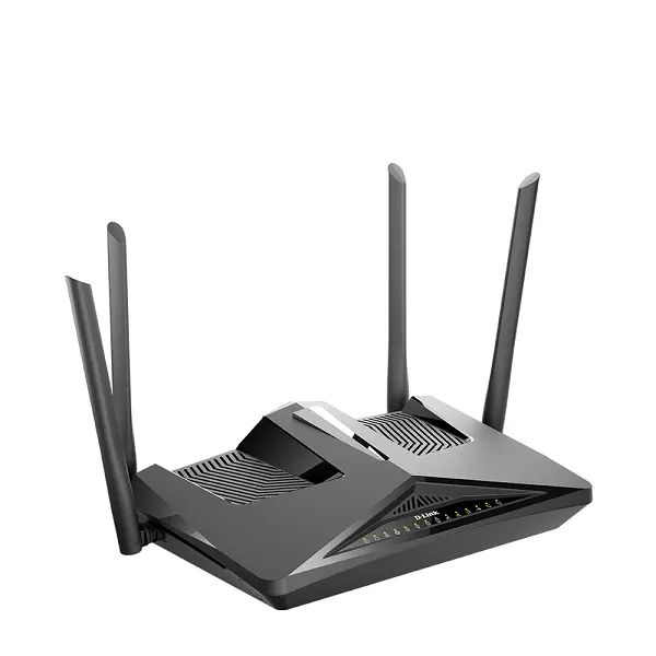D-LINK DSL-X1852E – MODEM ROUTER AX1800 – WIFI6 MESH – ADSL2+/VDSL2 – DUAL CORE -1800 MBPS – MU-MIMO