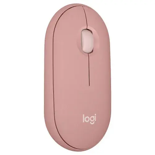 LOGITECH PEBBLE M350 – SOURIS SANS FIL – BLUETOOTH – 1000 DPI – 3 BOUTONS – SILENCIEUSE – DESIGN ULTRA FIN – PINK