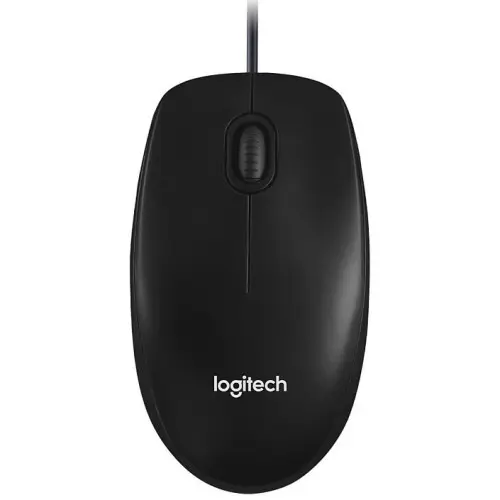 LOGITECH MOUSE M100 – SOURIS FILAIRE – AMBIDEXTRE – CAPTEUR OPTIQUE 1000 DPI – 3 BOUTONS – BLACK