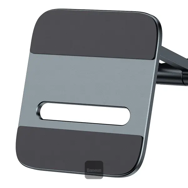 BASEUS DESKTOP BIAXIAL FOLDABLE METAL STAND – POUR TABLETTE – ALLIAGE ALUMINIUM – GRIS SIDÉRAL