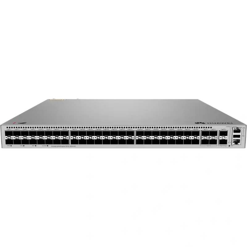 HUAWEI EKIT ENGINE S530-48S4XE – SWITCH MANAGEABLE L3 – 48 PORTS GIGABIT – 4 PORTS 10GE SFP+ – RACKABLE RACK 1U – 98012558