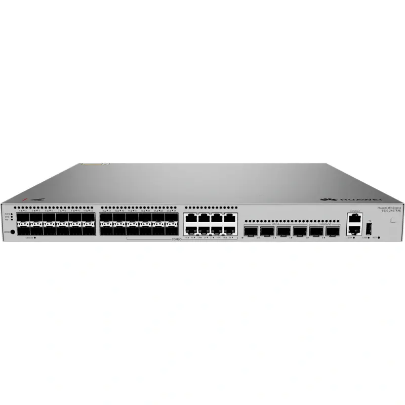 HUAWEI eKIT S530-24ST4XE – SWITCH MANAGEABLE L3 – 24 PORTS SFP GIGABIT – 4 PORTS 10GE SFP+ – BLACK