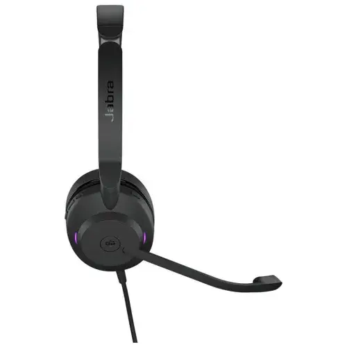 JABRA EVOLVE2 30 SE – CASQUE STÉRÉO PROFESSIONNEL AVEC MICRO USB-A – PLUG & PLAY – RÉTRACTABLE – BLACK
