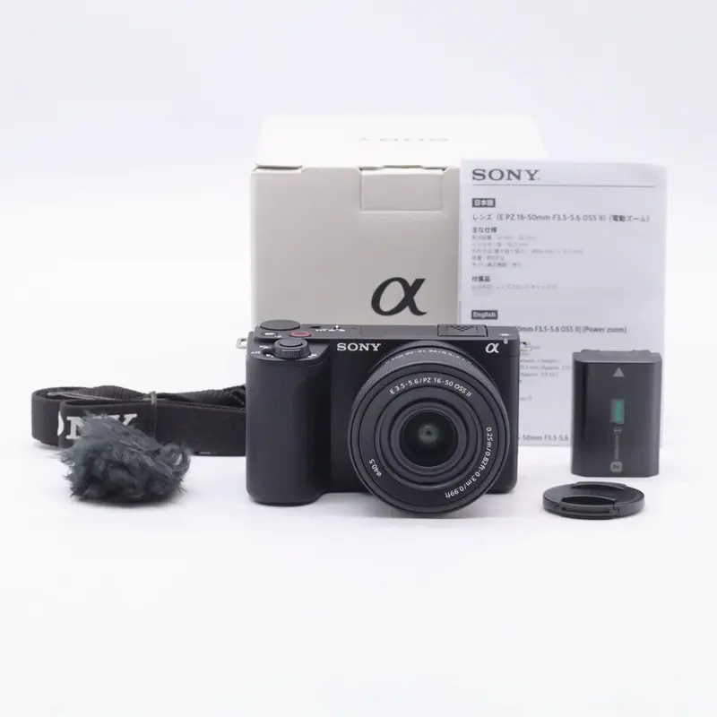 SONY ALPHA ZV-E10 II – APPAREIL PHOTO HYBRIDE 4K – 26 MGPXL – 16-50MM – WIFI – ECRAN TACTILE – BLACK