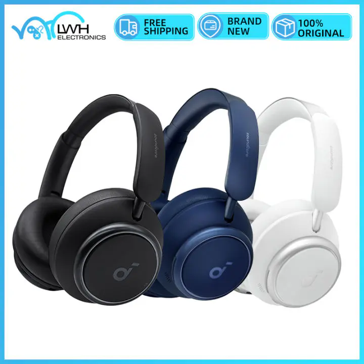 SOUNDCORE BY ANKER SPACE Q45 – CASQUE SANS FIL – ANC – HI-RES AUDIO – LONGUE AUTONOMIE – BLACK & WHITE