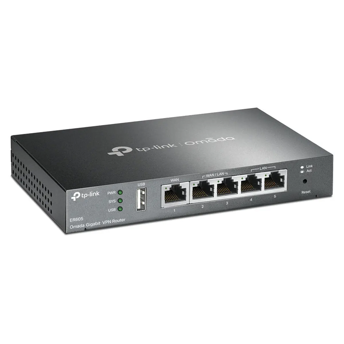 TP-LINK ER605 – ROUTEUR VPN OMADA GIGABIT – MULTI-WAN -ETHERNET GIGABIT RJ45 – 1000 MBPS – PARE-FEU