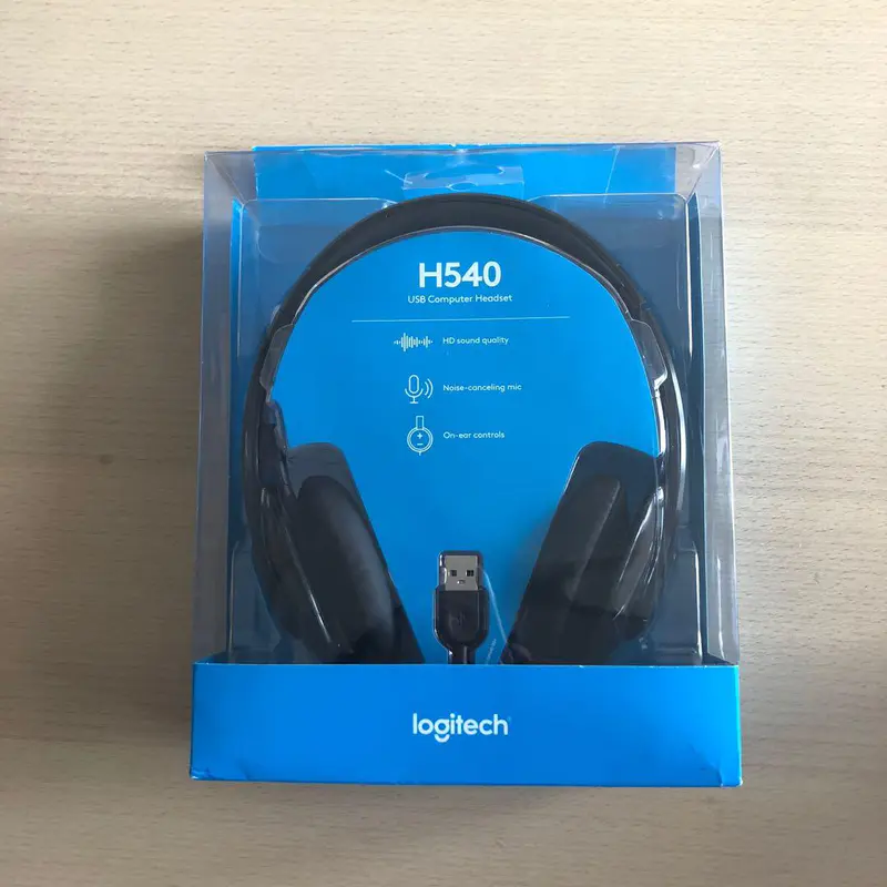 LOGITECH H540 – CASQUE MICRO USB – STÉRÉO NUMÉRIQUE – PC ET LAPTOP – MICROPHONE ANTI-BRUIT – BLACK