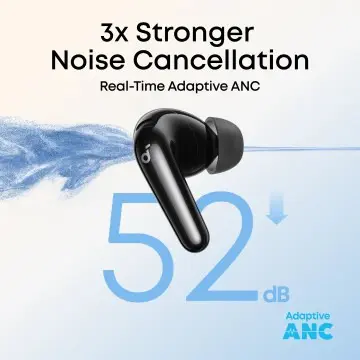 ANKER SOUNDCORE R60I NC – ÉCOUTEURS BLUETOOTH TRUE WIRELESS – ANC ADAPTATIVE – HI-RES LDAC – BLACK