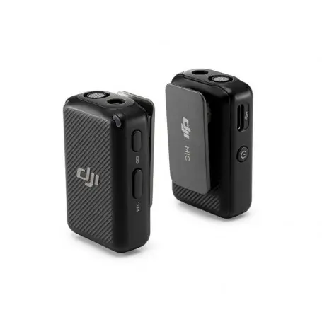 DJI Mic 3 (2 TX + 1 RX + Boîtier Recharge) -Portable Micros Sans Fil – Pour Smartphones, Caméras