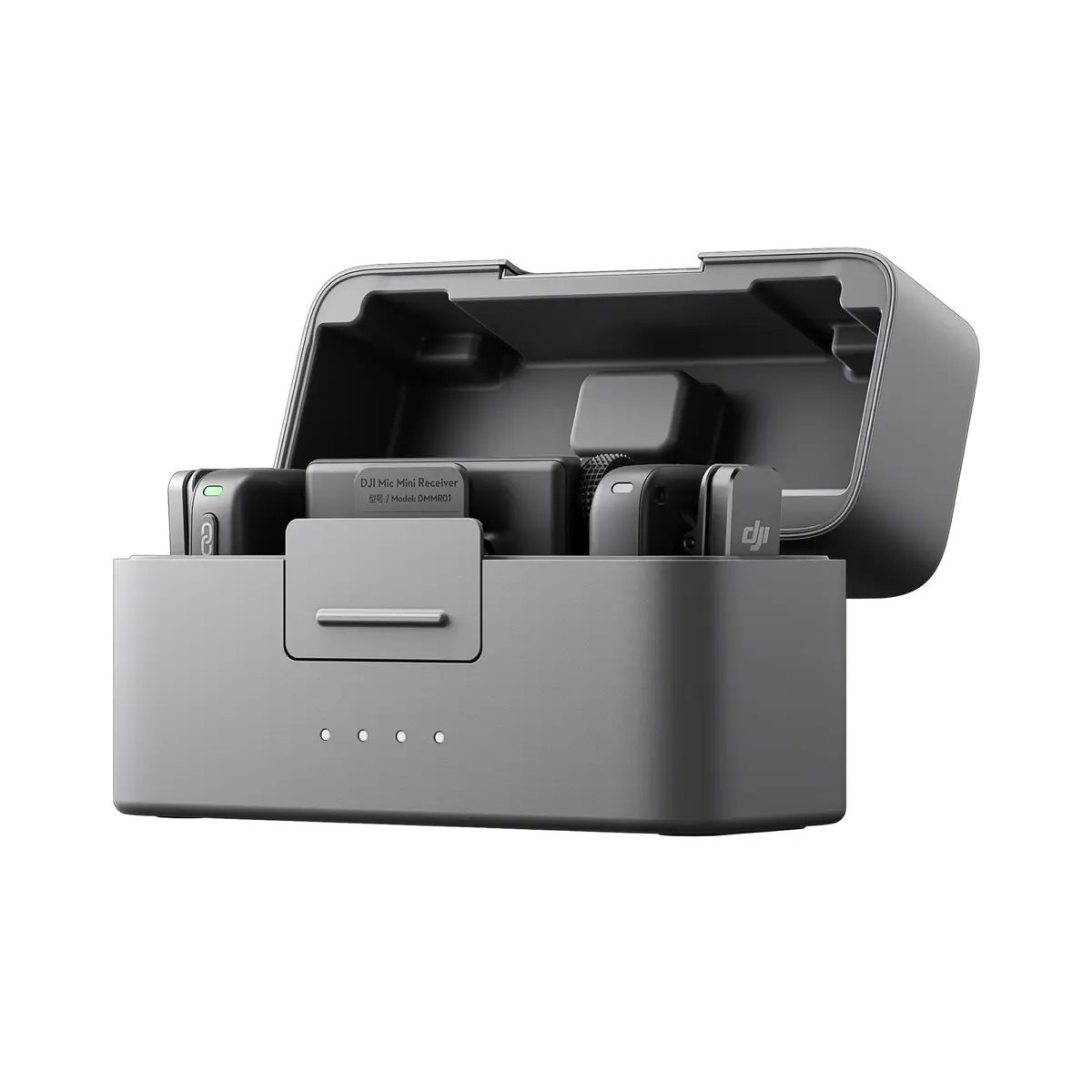DJI MIC MINI 2 – ( 2TX + 1RX + CHARGING CASE ) MICROPHONE SANS FIL PRO – PORTÉE 400 M – NOISE CANCELLING – USB-C – CAMÉRA & SMARTPHONE – BLACK