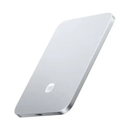 XIAOMI ULTRATHIN MAGNETIC POWER BANK 5000MAH – CHARGE SANS FIL 15W – MAGSAFE – USB-C – ULTRA-FINE – GRIS