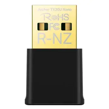 TP-LINK ARCHER TX20U NANO – CLÉ WI-FI 6 USB AX1800 – DOUBLE BANDE – MU-MIMO – BEAMFORMING – NOIR
