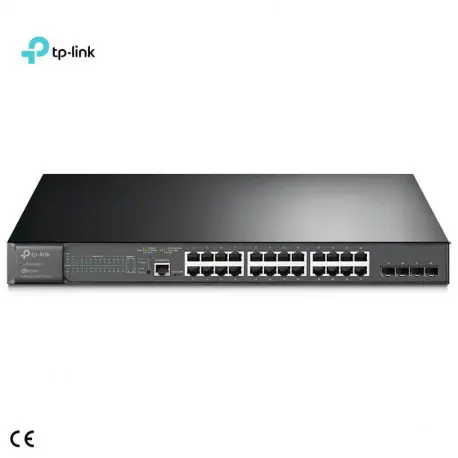 TP-LINK TL-SG3428MP – SWITCH MANAGÉ – 24 PORTS GIGABIT ETHERNET POE+ – 4 PORTS SFP GIGABIT – OMADA