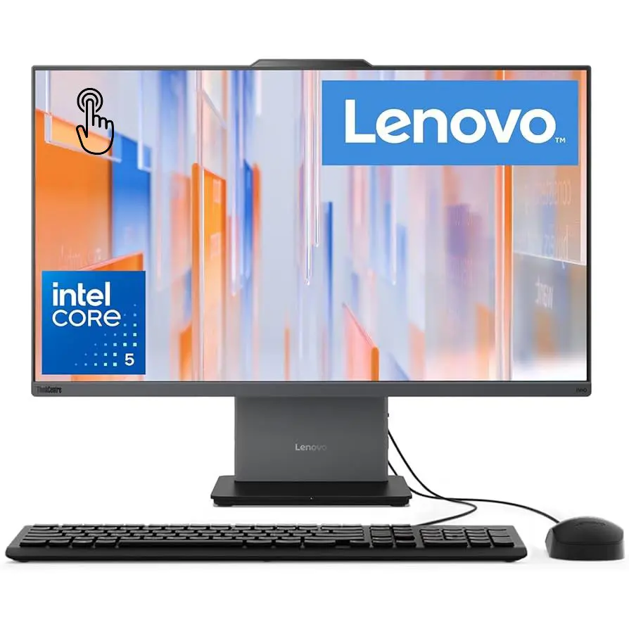 LENOVO THINKCENTRE NEO 50A 24 GEN 5 -ALL IN ONE – i5-13420H – 8GB – 512GB – 24″ FHD TACTILE – WIN 11