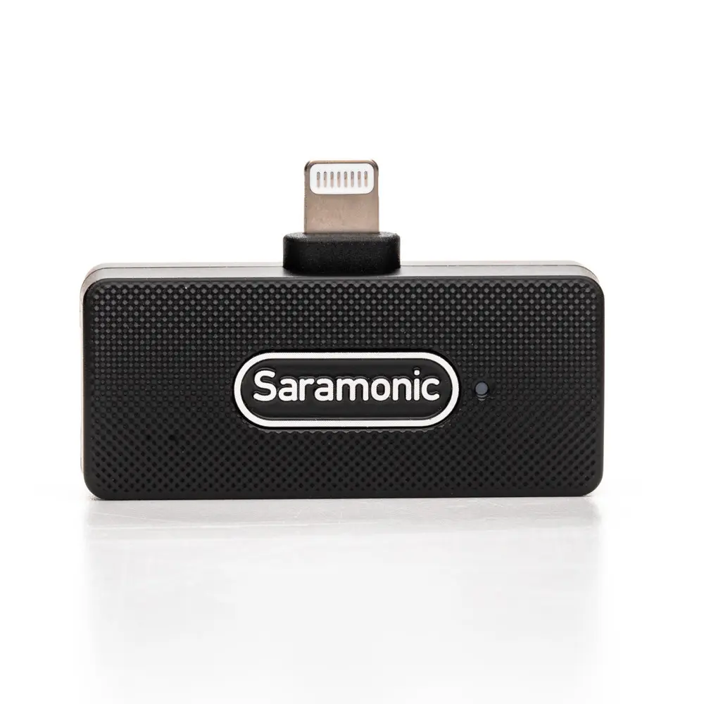 SARAMONIC BLINK100 B3 – MICROPHONE SANS FIL – DUAL CHANEL – 1TX + 1RX – POUR IPHONE & IPAD – 2.4GHZ