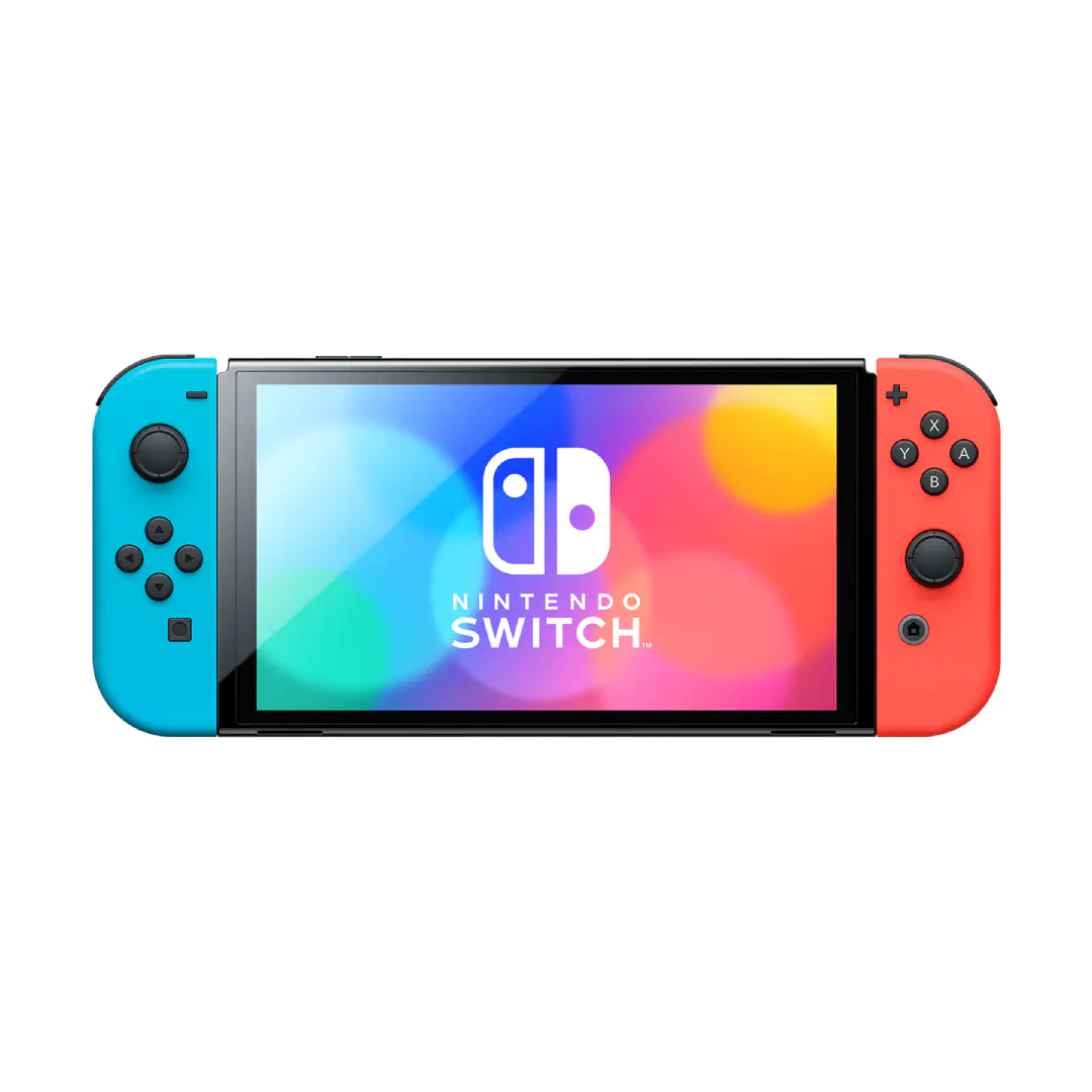 Nintendo Switch OLED – avec station d’accueil et manettes Joy-Con