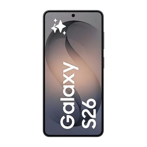 SAMSUNG GALAXY S26 – EXYNOS 2600 – 12GB – 256GB – DUAL SIM – 6.3″ AMOLED – 50MP – 5G – USB-C – 4300 MHA – BLACK SM-S942B