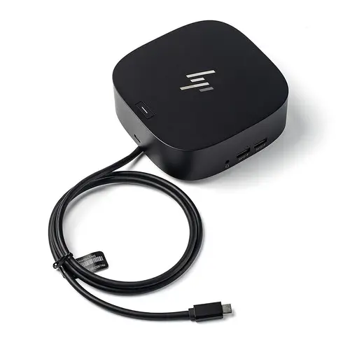 STATION D’ACCUEI HP USB-C G5 DOCK – 120W – 3 ECRANS – STRIPLE AFFICHAGE – USB-C – DISPLAYPORT – HDMI – RJ45 – BLACK